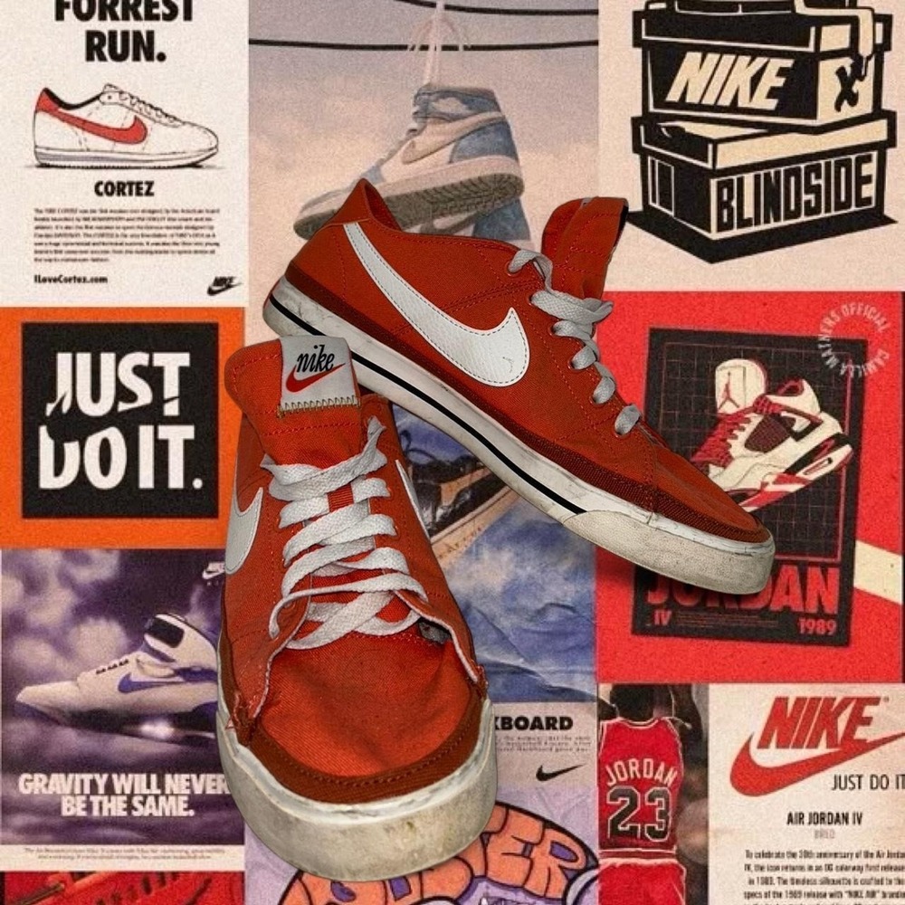 Nike Women Court Legacy Lift Shoes Running Orange Training Sneakers FJ1986-600